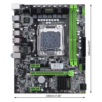 

Huananzhi X79 Motherboard LGA 2011 USB3.0 SATA3 Support REG ECC Memory and Xeon E5 Processor Graphic Video High-end Motherboard