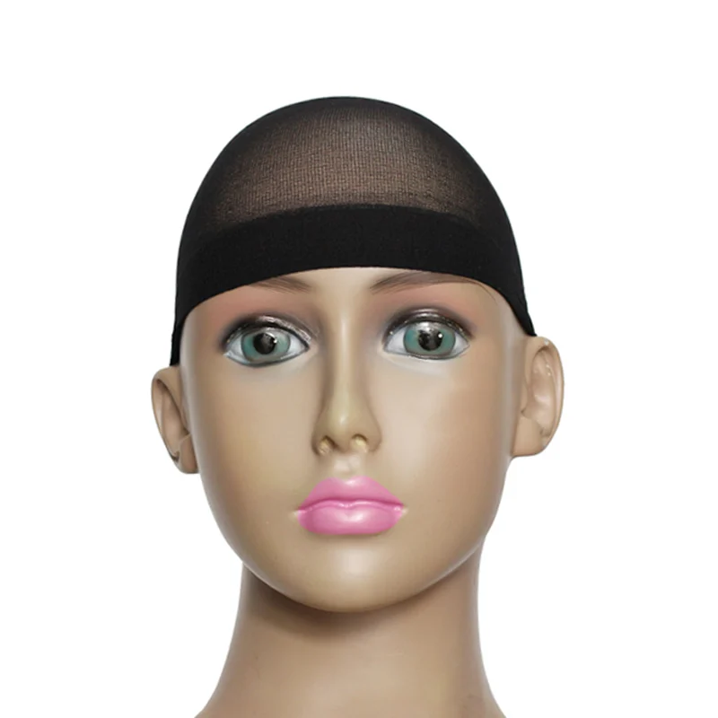 

New 2 Pcs/Set Unisex Stocking Wig Liner Cap Nylon Stretch Breathable Mesh Hat SCI88