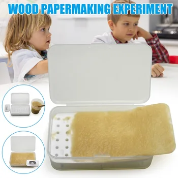 

DIY Papermaking Toy Kit Science Experiment Children DIY Assembly Educational Toy S7JN