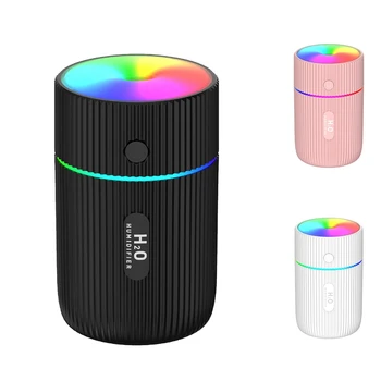 

Essential Oil Diffuser Aroma Air Humidifier Mini USB Cool Mist Maker Aromatherapy Colorful Light for Car Bedroom