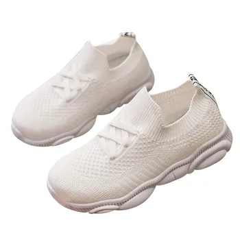 

Kids Baby Boys Girls Casual Sports Shoes Breathable Anti-Slip Shoes Sneakers Toddler Soft Soled First Walkers