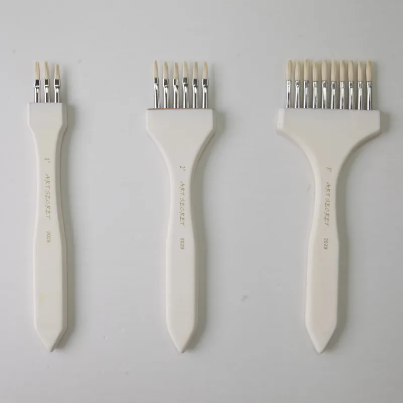 Artsecret Fork Head Oil Paintbrush 2029 2031 Three Five Or Ten Bristle