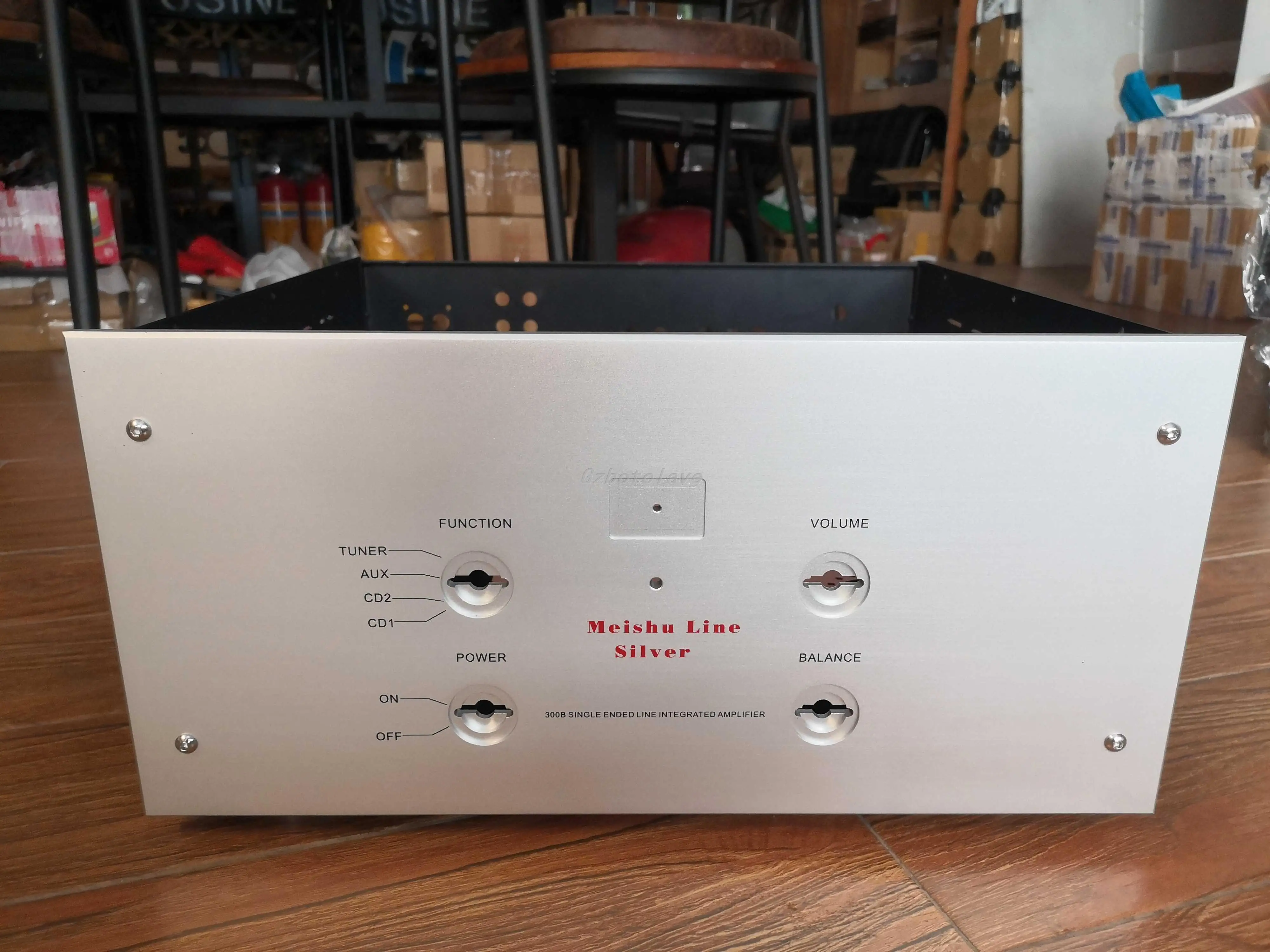 300B одноконцевой ключ для ламповый усилитель встроенный DIY Чехол коробка шкаф с