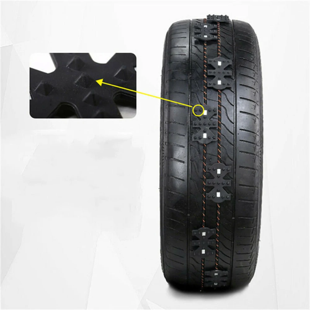 Колеса снег цепи Запасные части грузовик внешний черный шины