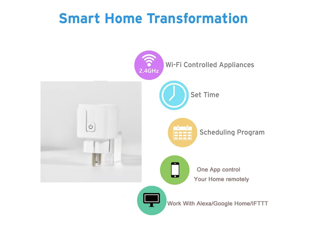 DOITING 1 шт./2 шт. ЕС Wi-Fi умная розетка поддержка Amazon Alexa Google Home Homekit умный Переключатель Жизни синхронизация Голосовое управление