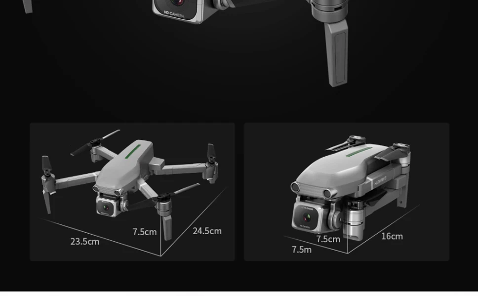 L109-S Радиоуправляемый Дрон Квадрокоптер 4K HD камера 5G WiFi gps Дроны с одним ключом возврат высоты удержание 800 м WiFi изображение расстояние Дрон игрушки