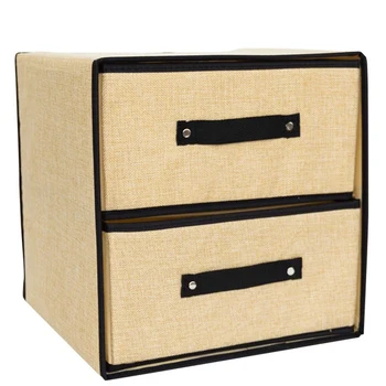 

Foldable Storage Box for Clothes Washable Underwear Storage Box Polyester Fabric Drawer Organizer Storage Containers