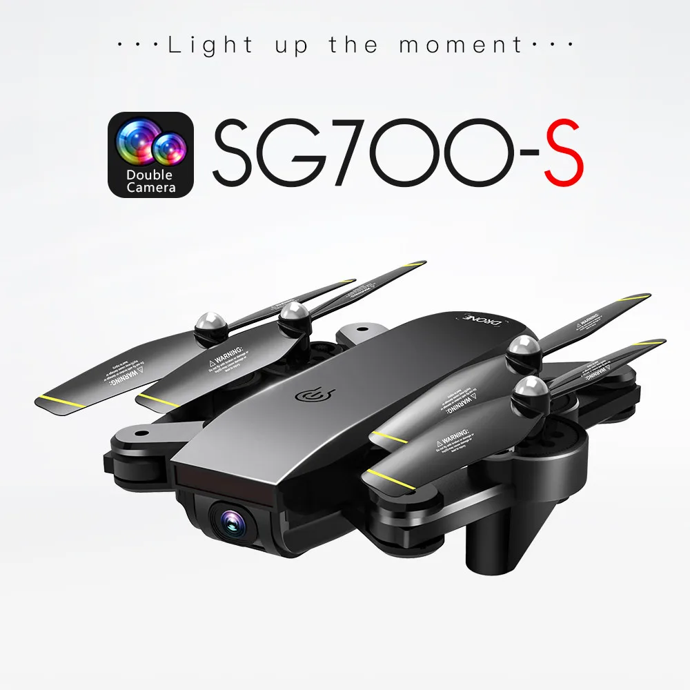 SG700-S 2,4 ГГц 4CH широкоугольный WiFi 1080P оптический поток двойная камера RC Квадрокоптер для вертолета RC Helicopers T830