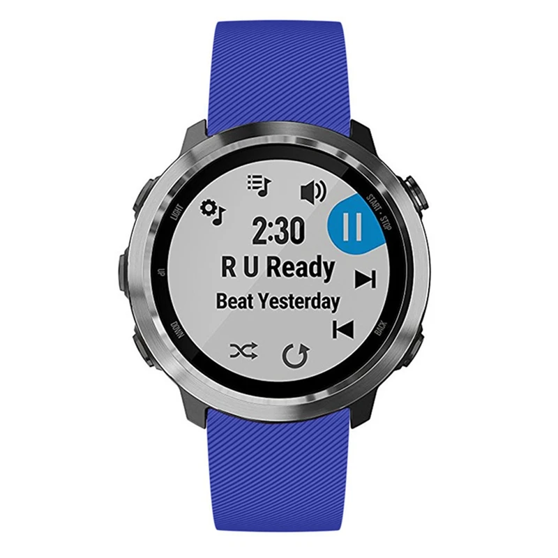 Новые силиконовые умные часы ремешок для Garmin Vivoactive 3 Band Vivomove браслет hr для Garmin Forerunner 645 умные аксессуары