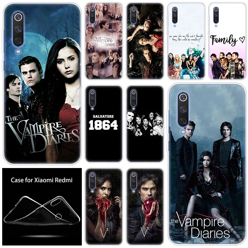 

luxury Soft Silicone Case The Vampire Diaries for Xiaomi Mi CC9E 9SE 9T 8 Pro A2 A3 Lite 8SE A1 5X 6X Mix 3 2S Play Pocophone F1