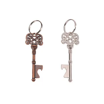 

Mini Crown Bottle Opener Metal Key Beer Opener Antique Keychain Retro Bottle Opener Portable Bar Kitchen Accessories