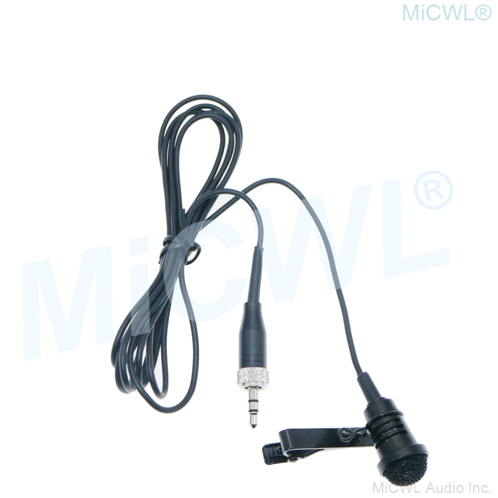 Lavalier Risvolto Microfono Audio Cardioide Per Sennheiser Ew100 Ew300 Ew500 G1 G2 G3 G4 Wireless Tie Clips Microfoni 2M Wire