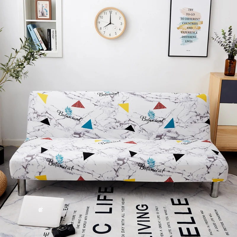 Colour15 Универсальный Тампа до софа Funiture sofa Capa Trecho Sem braso складной Капа para sofa Cama 160-190 центиметрос - Цвет: Colour15
