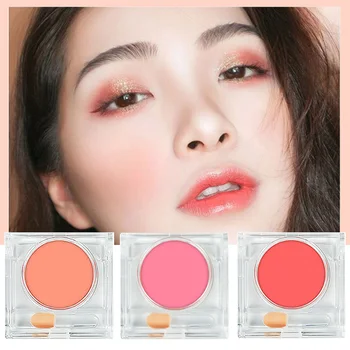 

5 Colors Mineral Makeup Blusher Professional Contour Shadow Long Lasting Face Blush Pigmented Waterproof Cheek Blush Palette