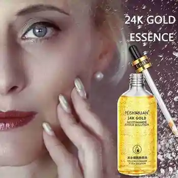 

24k 30/100ml Gold Serum Moisture Pure Hyaluronic Acid Serum Anti-wrinkle Gold Nicotinamide Liquid Skin Care