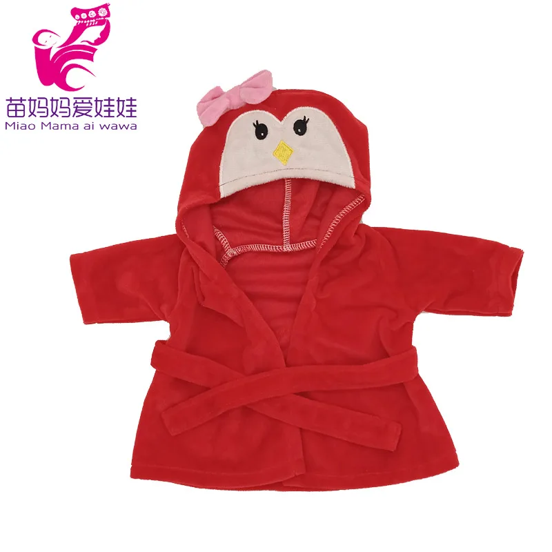 For Nenuco Doll Bathrobe Ropa Y Su Hermanita 40 Cm Baby Doll Clothes Sleep Wear Birthday Gifts