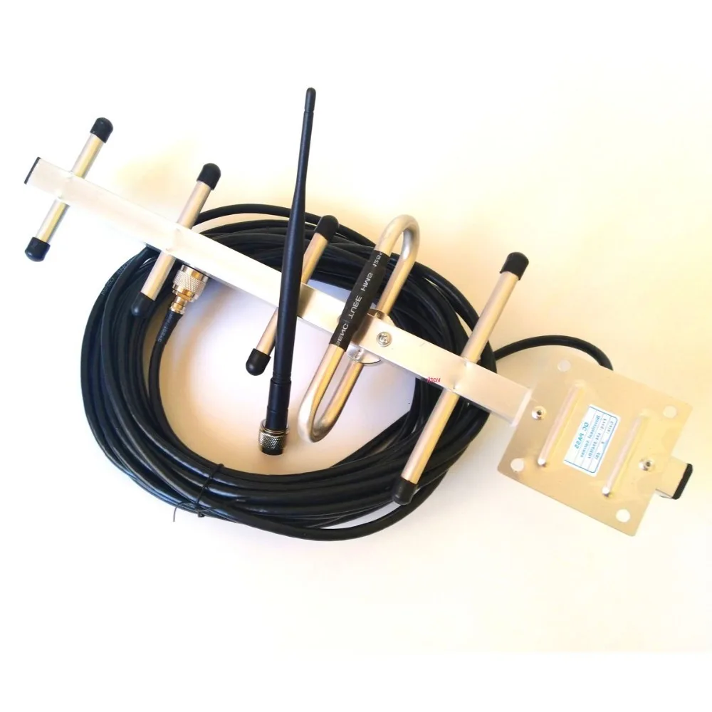 

5 unit 8db 806-960MHz Yagi antenna with 10m cable INDOOR antenna N male connector for GSM CDMA repeater booster