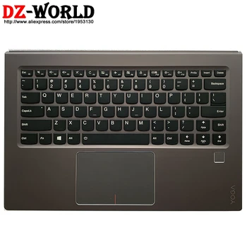 

Shell C Cover Palmrest Upper Case US English Backlit Keyboard Touchpad FPR for Lenovo Ideapad Yoga 910-13IKB Laptop 5CB0N23236