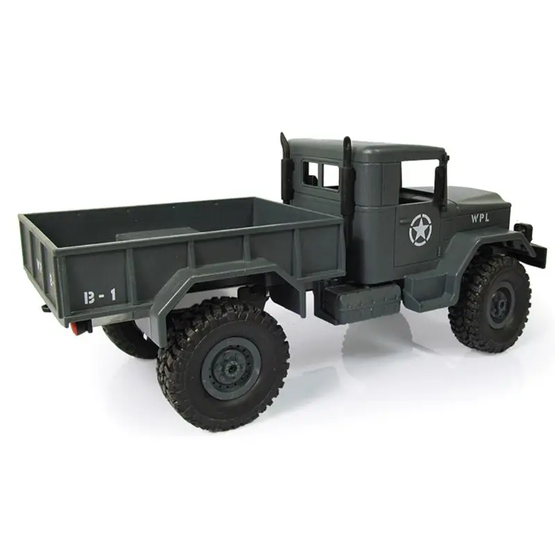 WPL B14 RC автомобиль 1/16 Рок Гусеничный внедорожник 4WD 2,4G военный грузовик автомобиль забавная игрушка