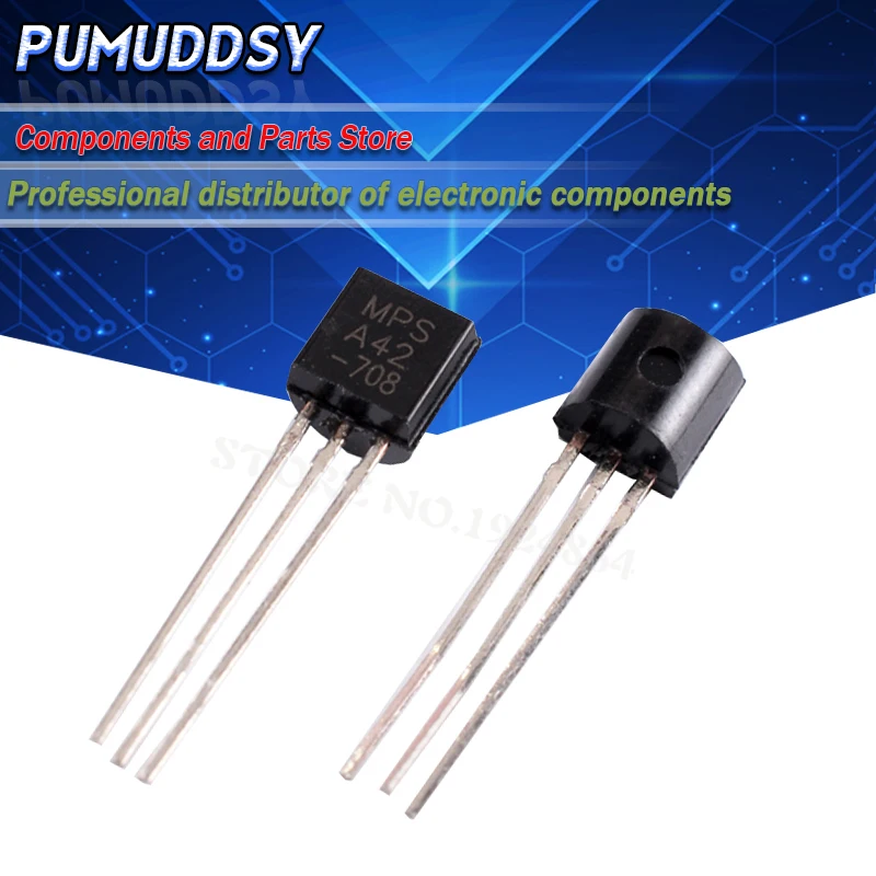 100pcs Mpsa56 To92 A56 To92 Transistor A06 A13 A14 A18 A44 A42 A92
