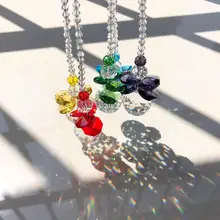 5 шт./компл. хрустальный шар призмы для дома и сада Коллекция Декор Радуга Octogon висит в стиле «Ловца снов»-окна Ловец Солнца, Радуга