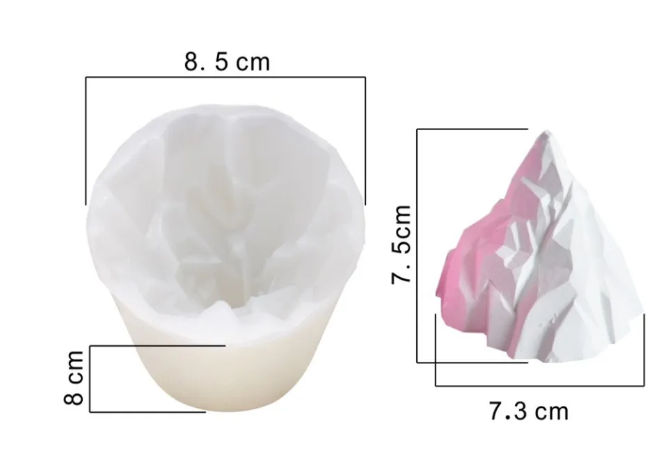 JO LIFE силиконовая мышь формы 3D в форме айсбурга креативный инструмент для украшения торта Кондитерская формочка для десерта