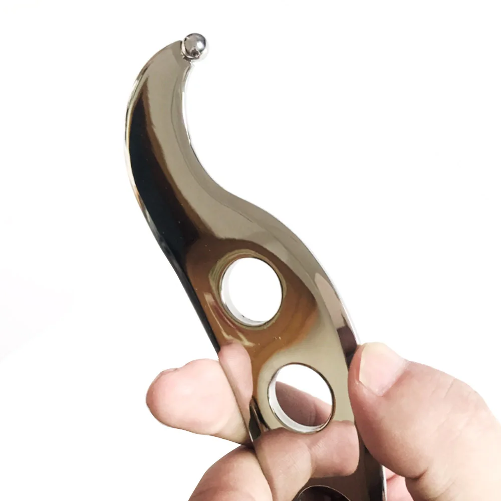 Массажный инструмент Gua Sha из нержавеющей стали, инструмент для ухода за здоровьем, акупунктурные точки для красоты, Инструмент для извлечения мягких тканей, доска Guasha