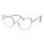 blue filter glasses 53101 Cat Eye Anti Blue Metal Brand Glasses Frames Women Optical Fashion Computer Eyeglasses blue blocker sunglasses Blue Light Blocking Glasses