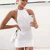 Sexy Bodycon Wedding Party Dresses Backless Spaghetti Straps Clubwear Mini Dress Halter Summer Outfits For Women Drop Shipping 5