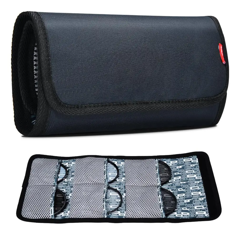 Waterproof Filter Case 6 Pocket Camera Filters lens Pouch Bag for 25 27 30 34 37 40.5 43 46 49 52 55 58 62 67 72 77 82 86 mm | Электроника