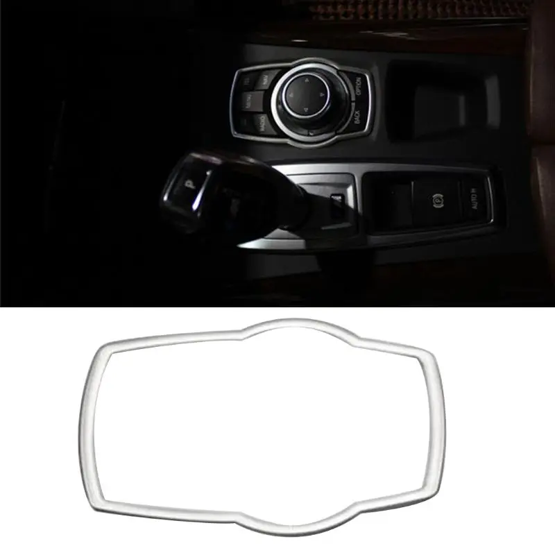 2022 New Stainless Steel Interior Refit Multimedia Buttons Cover Car Accessories For BMW X1 X3 X5 X6 F20 F01 F30 F15 F34 F31 | Автомобили