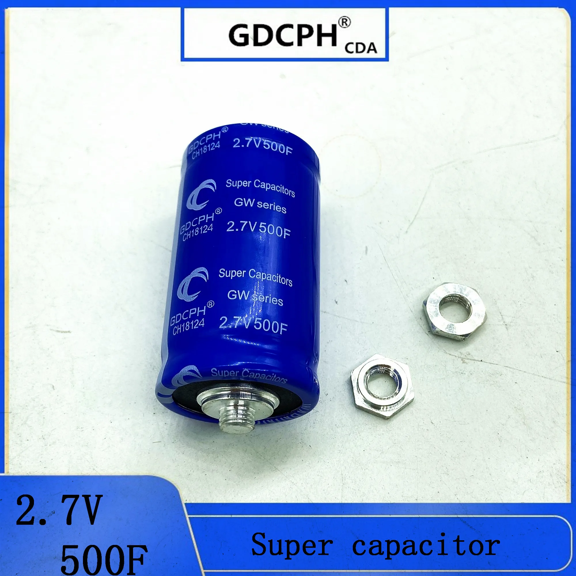 Суперконденсатор 2.7V500F 2 7 V 500F 16V83F 35*60 | Электронные компоненты и принадлежности