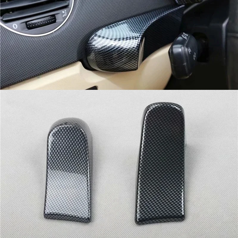 Подходит для Volkswagen Beetle 2003-2010 левый руль 2 шт. ABS Отделка приборной панели консоли