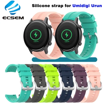 

wrist strap replacement for Umidigi Urun smart watch accessories silicone soft wristband for Umidigi Uwatch 2S bracelet loop