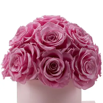 

Rose Forever Rose Anniversary Day Gift Preserved Rose Valentine's gifts Q0KA