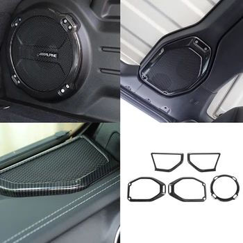 

for Jeep Wrangler JL 2018 2019 Gladiator JT 2020 Rubicon A Piller/Roof Top/Tail Box Loudspeaker Cover Trim Car Accessories