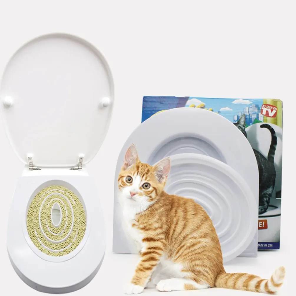 

Pet Cat Toilet Training Kit Pet Kitty Potty Train System Step By Step Training Toilet Tray Training Toilet Pet Supplies Hot