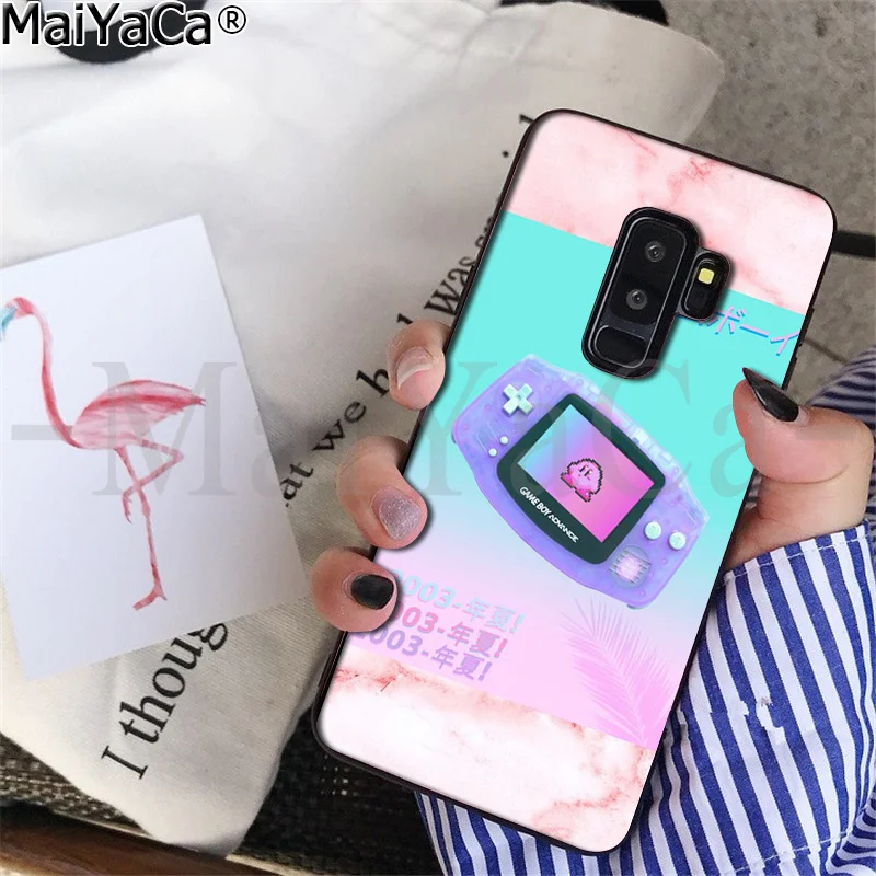 A7 MaiYaCa Gameboy игровой мальчик Gb ТПУ Мягкий силиконовый чехол для телефона samsung S9 S9 plus S5 S6 S6edge S6plus S7 S7edge S8 S8plus - Цвет: A7