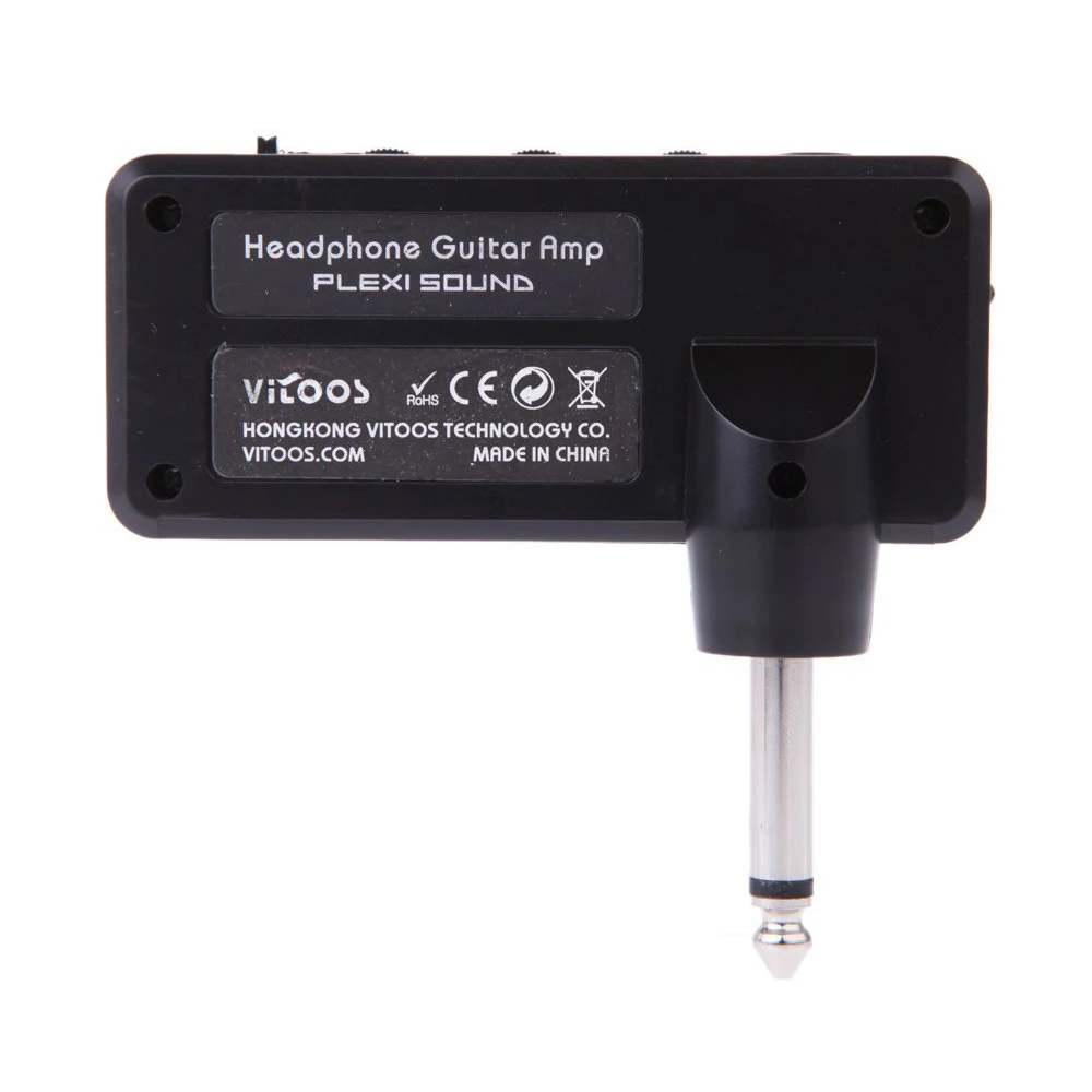 Mini Headphone Amp Amplifier Plexi Sound Compact Portable Electric Guitar Plug Rechargeable Musical Instruments