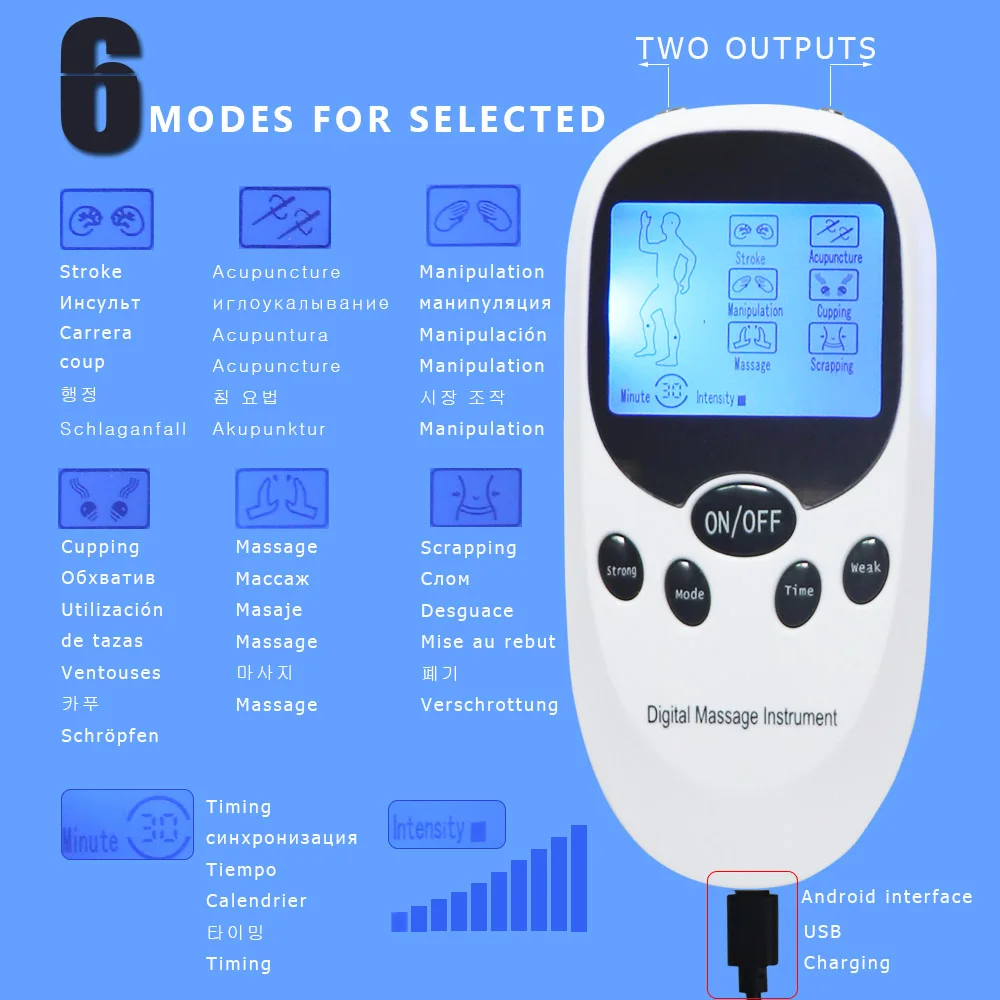 Electric Shock Pulse Anal Vaginal Plugs Masturbator Electro Stimulator Prostate Massage Big Butt Plug USB Charge Host Sex Toys — view 6