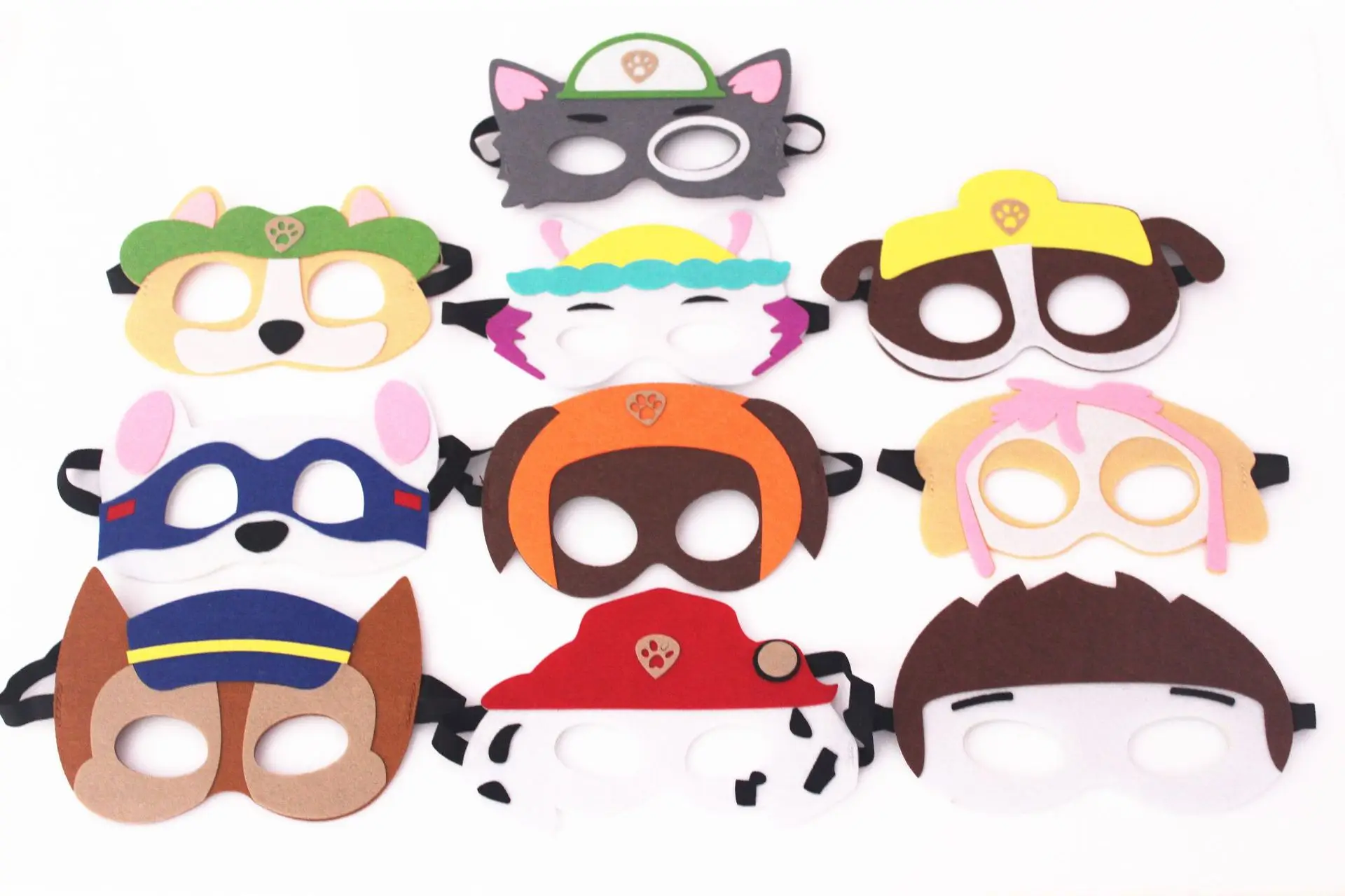 Детская Маскарадная маска Щенячий патруль мультяшный патч для детей подарок на