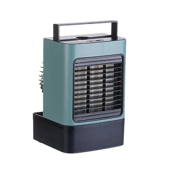 

Portable Personal Mini Air Conditioner Fan Fan Mini Portable Air Conditioner Safety Leafless Box Fan ,Green