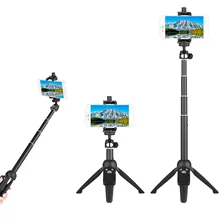 Gosear портативный выдвижной складной Bluetooth селфи палка штатив подставка для samsung Galaxy huawei Xiaomi Gopro Спортивная камера