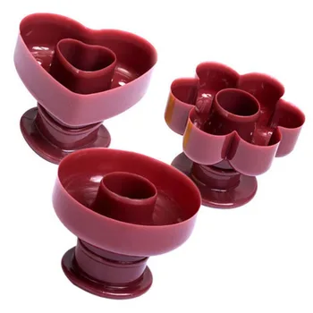 

3Pcs Doughnut Mold Fine Nice Safe Cake Maker Donut Mold Making Mold