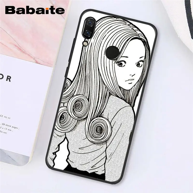 Babaite Джунджи Ito футболки ужас чехол для телефона для Xiaomi Redmi8 4X 6A S2 Go Redmi 5 5Plus Note4 5 7 Note8Pro - Цвет: A10