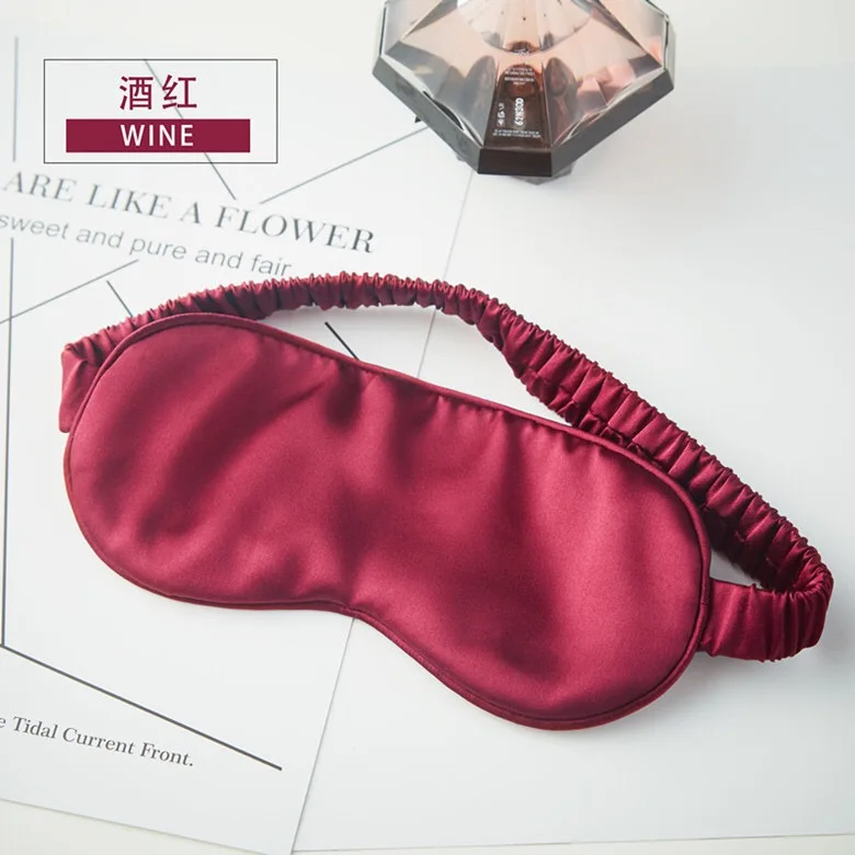 1 шт. заказной китайский шелк Eyemask Юбилейная Команда Невесты Подружка невесты честь мать подарок для невесты жениха подарки для жениха - Цвет: wine red