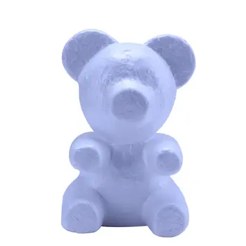

Foam Rose Bear Mold DIY Artificial Rose Flower Bear Bear Shaped Roses Decorations Mold Model