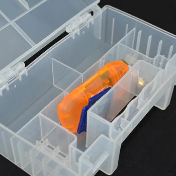 

Plastic Battery Storage Box Case Holder Container Organizer for AA AAA Battery JHP-Best