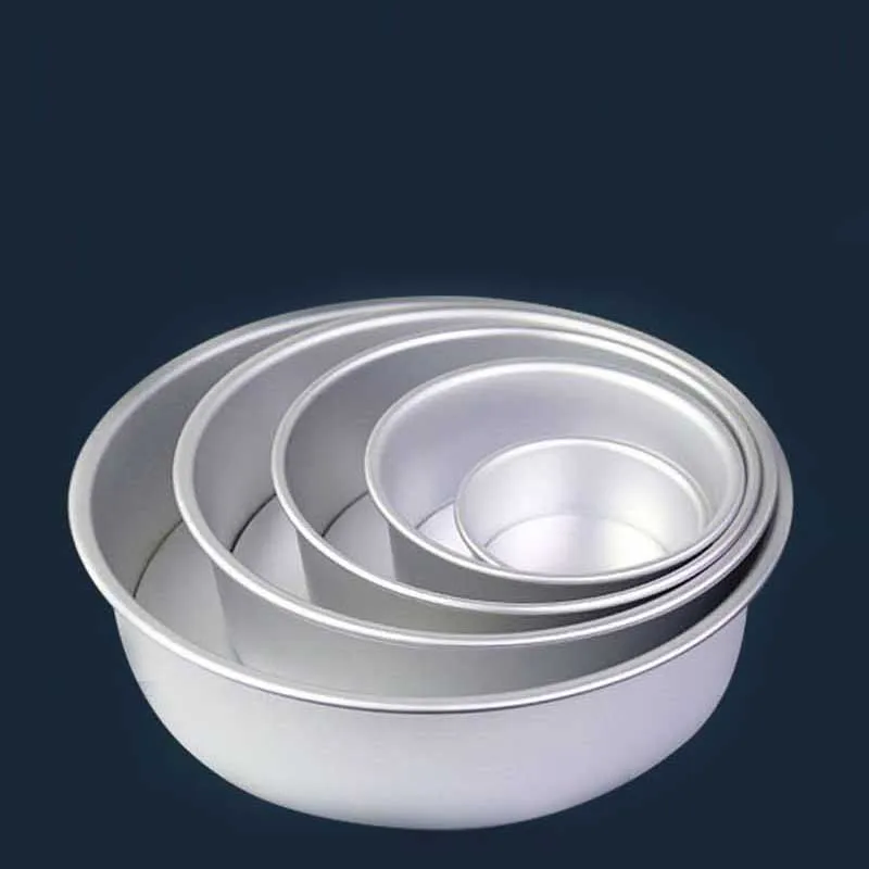 

Round Shape 2-12 Inches Live Bottom Metal Cake Mold Cake Decorating Tools Removable Base Tray Cakes Pan Baking Supplies c2671