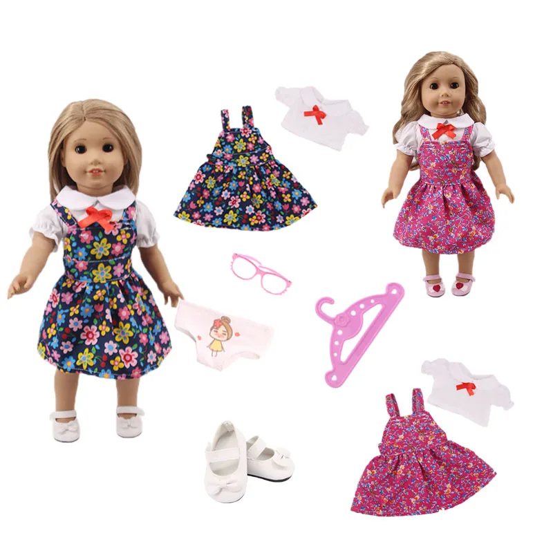 Аксессуары для кукол 2019 смешанные вешалки одежды и трусиков обувь подходит 18